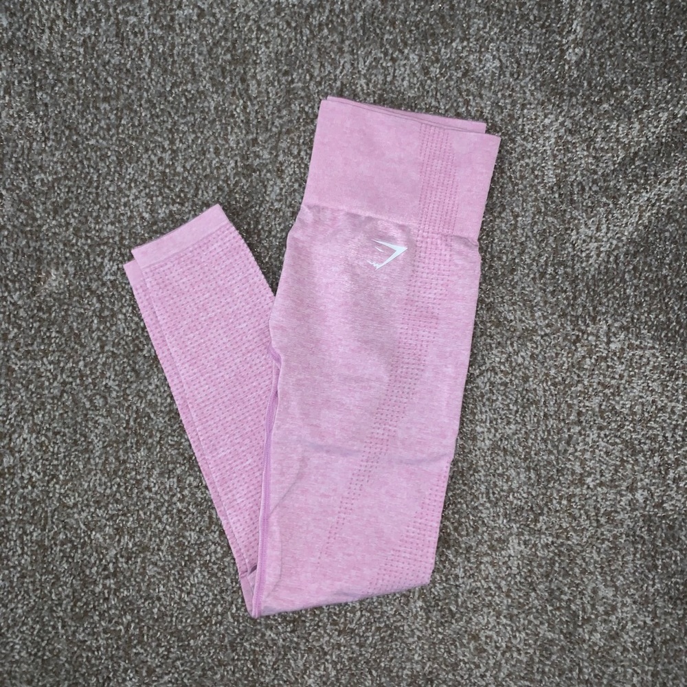 Gymshark Vital Seamless Leggings in Pink Marl
